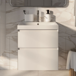 Тумба с раковиной AVS Гармония SL 60 белая
