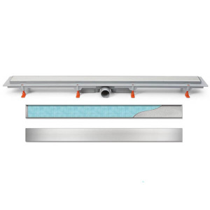 Водоотводящий желоб 750 Klasik/Floor MCH с сеточками CH 750 K сет